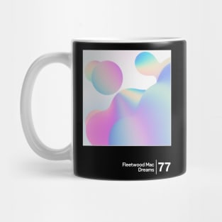 Fleetwood Mac - Dreams / Minimal Style Graphic Artwork Mug